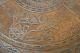 Antik Rauchertisch Art Déco Beistelltisch Tischplatte Messing ägyptische Motive Antike Originale vor 1945 Bild 5