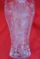 Antik Bleikristall Tischvase Vase 25cm Toller Schliff - Made In Germany Kristall Bild 2