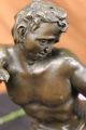 Bronzestatue Nackter Krieger Der Gegen Einen Löwen Kämpft Kunst Deko Gross Antike Bild 5