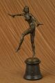 Bronzeskulptur Tanzende Frau Chiparus Kunst Deko Geschenk Antike Bild 1