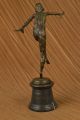 Bronzeskulptur Tanzende Frau Chiparus Kunst Deko Geschenk Antike Bild 4
