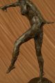 Bronzeskulptur Tanzende Frau Chiparus Kunst Deko Geschenk Antike Bild 8