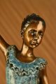 Chiparus Ballerina Tänzer Bronze Statue Skulptur Art Nouveau Figur Dekoration Antike Bild 8