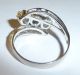 Ring 585 Gold Weißgold Brillantring 3 X Ca.  0,  23 Ct. ,  15 X 0,  02 Ct Art Deco Stil Ringe Bild 3