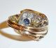 585 Ring Goldring Um 1920 - 30 Art Deco 0,  36 Ct.  Diamanten,  Saphire,  Perle 8,  8g G 54 Ringe Bild 4
