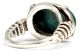 Ungewöhnlicher Vintage Silber Ring Mit Malachit / Malachite Sterling Silver Ringe Bild 4