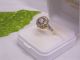 Brillant/diamant - Ring Um 1890/1900: 585er Gelbgold: Ca 0,  70 Ct In Silberfassung Ringe Bild 5