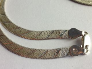Schlangenkette Halskette Silber 925 Italy Bild