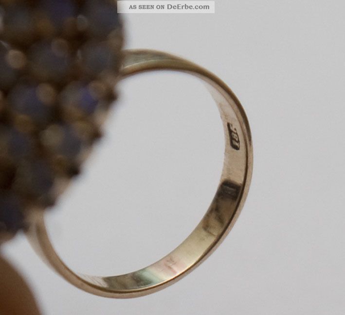 Wunderschöner Extravaganter Opal Ring 18 Karat Gold Ringe Bild