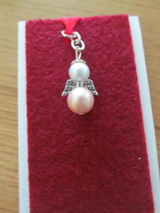 Schutzengel,  Perlen - Draht,  Schlüsselanhänger,  Perlenengel,  Ohrringe,  Anhänger Bild