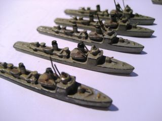Schiffe & U - Boot - Kriegsmarine Sammlung Von Schiffen Aus Blei Bild