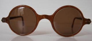 20er 30er Jahre Nickelbrille Hornbrille Sonnebrille Brille Vintage Glasses 85 Bild