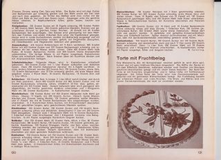 1934 Torten Mit Marzipanrosen Die Süsse Kunst Hekofa Konditorei Heft Nr.  8 Bild