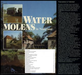 Watermolens In Nederland Mühlentechnik Mühlengeschichte Wassermühlen Bild