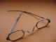 Alte Brille Antik Eyeglasses Spectacles Optical Civil War Wild West Optiker Bild 5