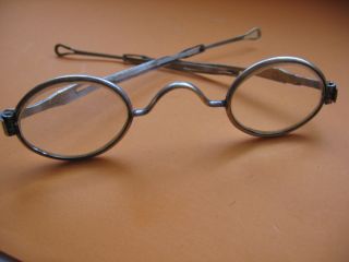 Alte Brille Alt Antik Eyeglasses Museum Spectacles Optical Civil War Wild West Bild