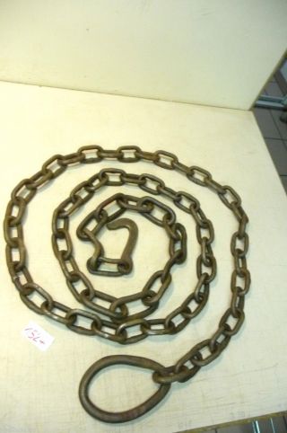 Nr.  1527.  Alte Kette Eisenkette 8 Kg Old Iron Chain Bild