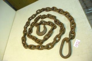 Nr.  1526.  Alte Kette Eisenkette 10 Kg Old Iron Chain Bild