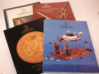 7 Kataloge Christies Scientific Instruments (1985 - 1988) Bild