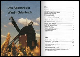 Abbenrode Windmühlenbuch Mühlentechnik Mühlengeschichte Müller Mühlen Bild