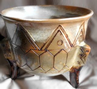 Ton - /keramik - Gefäß - Toskana - Durchm.  Ca.  25 Cm,  Höhe Ca.  23 Cm Bild