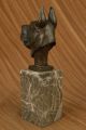 Bronze Skulptur Yanez Dänische Dogge Figur Statue Art Deco Antike Bild 2