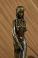 Bronze Skulptur Figur Indisches Mädchen Hundeauslauf Von Canova Art Nouveau Antike Bild 3