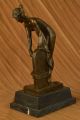 Bronzene Handgefertigte Skulptur Klassische Romantische Göttin Aphrodite Statue Antike Bild 4