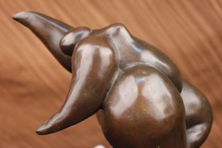 Bronzeskulptur Tribut An Botero Signiert Statue Figur Frau Von Milo Bild