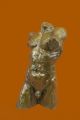 Bronze Skulptur Nackter Mann Torso Modern Abstract Mid Century Hotcast Vitaleh Antike Bild 1