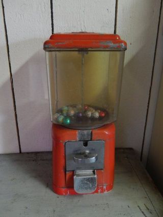 Alter Kaugummiautomat 50 - 60er Jahre Retro Vintage Bild