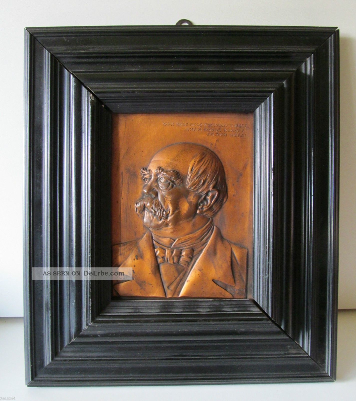 Bismarck Von Hermann Dürrich (1864 Karlsruhe,  Professor) Antike Bild