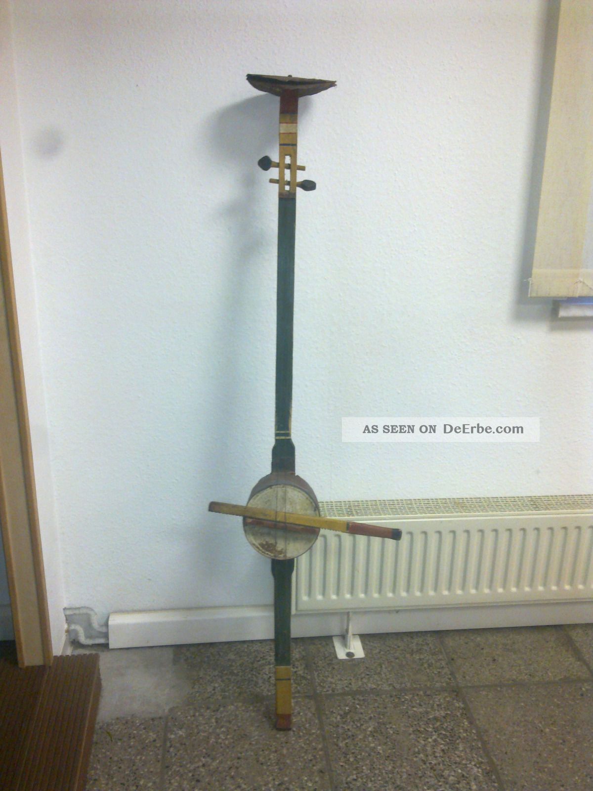 Sehr Alte Teufelsgeige/ Schellenbaum/ Liebhaberstück/ Instrument Oder Deko