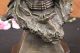 Signiert Milo Japanischen Viking Krieger Bronzeskulptur Marmorstatue Antike Bild 6