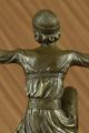 Signiert Kunst Deko Laurel Belly Tänzer Bronze Marmor Skulptur Figur Ausverkauf Antike Bild 9
