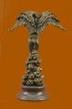 Statue Bronze Skulptur Extra Gross Nackter Weiblicher Engel Von Weinman Museum Antike Bild 4