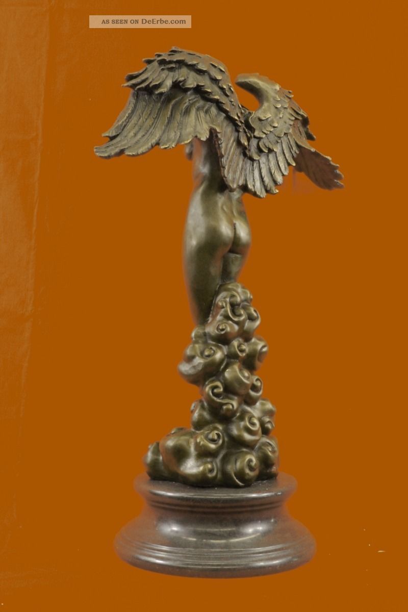 statue-bronze-skulptur-extra-gross-nackter-weiblicher-engel-von-weinman