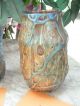 Lundberg Studio Vase,  Gold Zipped,  Chicago Art Glass,  Zephyr,  Tiffanysammlung Antike Bild 2