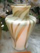 Lundberg Studio Vase,  Gold Zipped,  Chicago Art Glass,  Zephyr,  Tiffanysammlung Antike Bild 5
