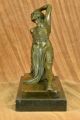 Art Deco Skulptur Nouveau Von D.  H Chiparus Tänzerin Bronze Statue Lrg Figur Antike Bild 4