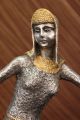 Deko Kunst Figur Unterzeichnet Russischen Tänzerin Aus Bronze Skulptur Antike Bild 4