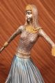 Deko Kunst Figur Unterzeichnet Russischen Tänzerin Aus Bronze Skulptur Antike Bild 8