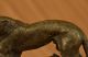 Bronze Skulptur Kunst Deko Stil Cheetah Klettern Plastik Puma Gegossen Antike Bild 10