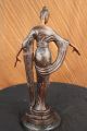 Statue 48cm Hohe Model Designer Heim Dekor Bronze Skulptur Figurine Antike Bild 9