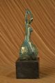 Klassische Voluptuous Frau Botero Stil Bronze Marmor Basis Abstrakt Moderne Antike Bild 9