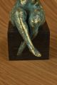 Klassische Voluptuous Frau Botero Stil Bronze Marmor Basis Abstrakt Moderne Antike Bild 6