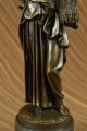 Bronze Skulptur Griechische Göttin Landwirtschaft Art Deco Guss Marmor Figur Antike Bild 11