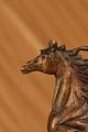 Skulptur Bronze Remington Krieg Art Deco Ureinwohner Amerikas Reitet Pferd Antike Bild 9