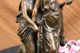 2 Frauen Bronze Skulptur Figur Klassische Kunst Heim Dekoration Antike Bild 5