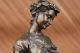 Bronze - Skulptur Signiert Zegut Römer Mädchen 43cm Hoch Antike Bild 2